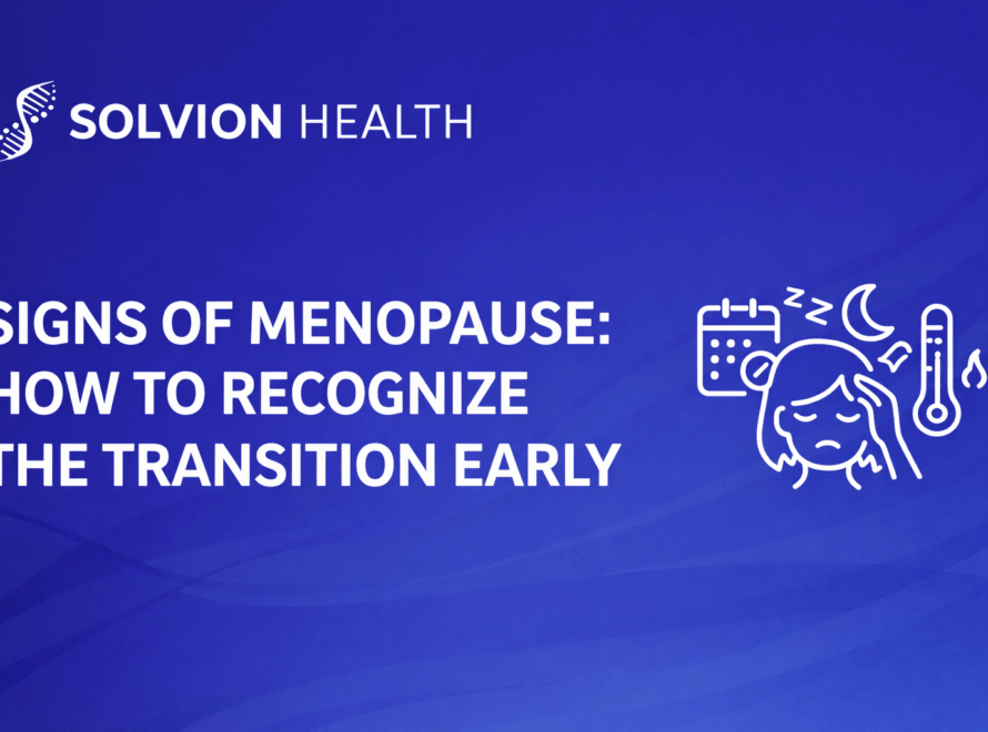 A clinical guide to early signs of menopause, including cycle changes, sleep disruption, mood shifts, and brain fog.